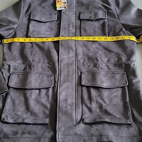Robert Graham 4 Pockets Field Jacket Dark Gray Size L